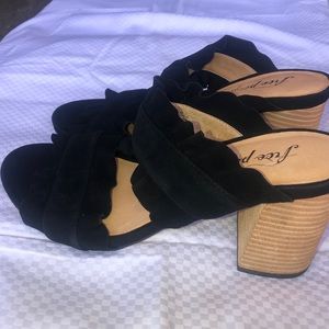 Free People Rosie Ruffle Heel